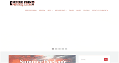 Desktop Screenshot of empirepointmarina.com
